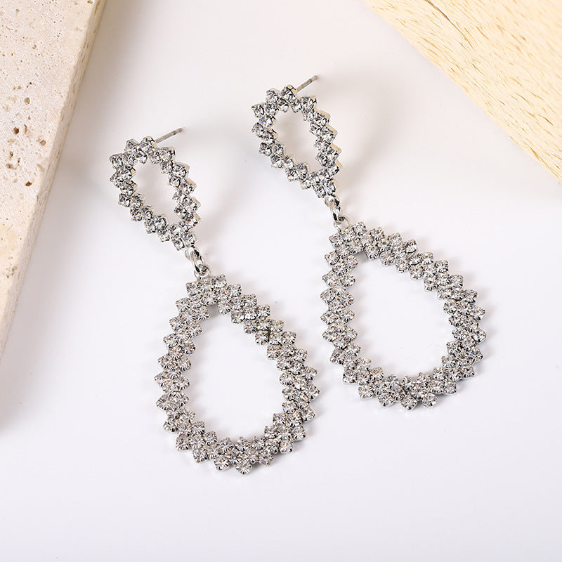 チェーンピアス K18 ピアス ロングアメリカンピアス アクセサリー016