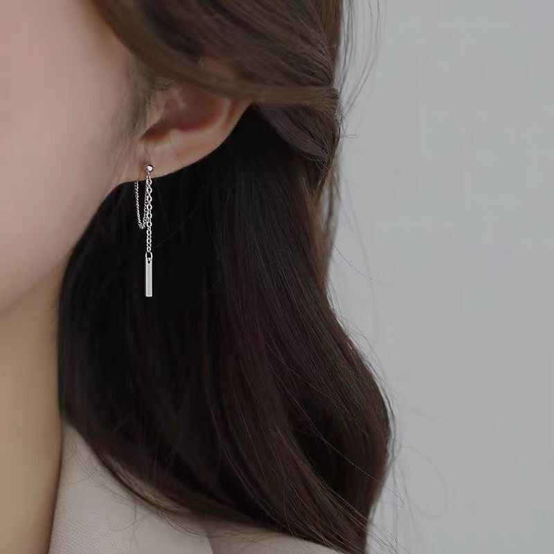 チェーンピアス K18 ピアス ロングアメリカンピアス アクセサリー024