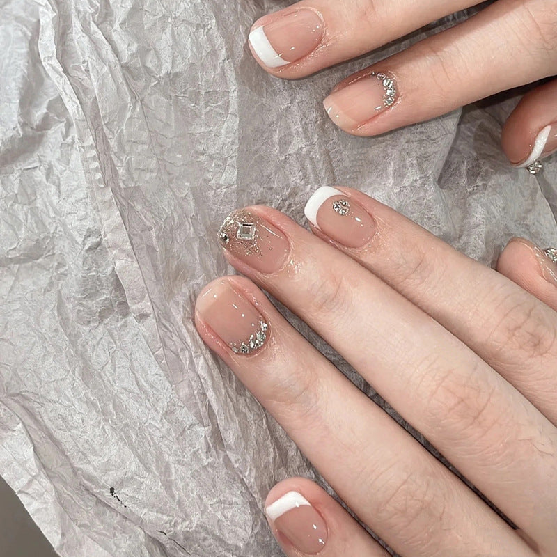 ネイルチップ ミディアム オーバル 人気 3d マグネット デザイン ファッション 76