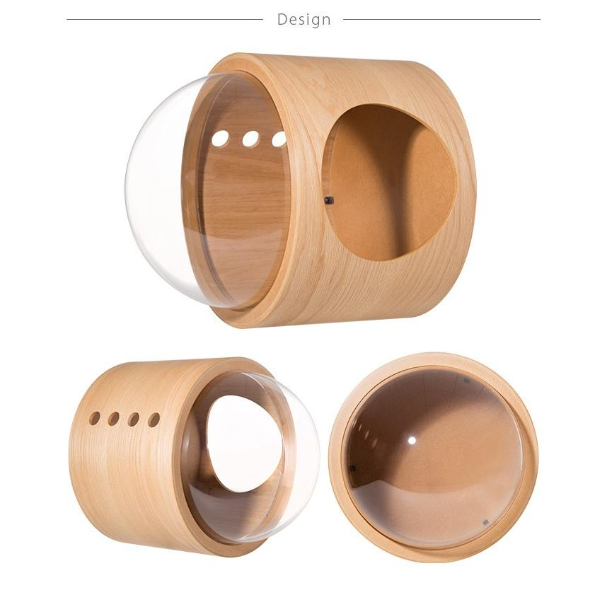 猫 キャットウォーク キャットステップ ベッド ハウス キャットステップ MYZOO マイズー Spaceship Gamma Wood 宇宙船 ガンマ ウッド