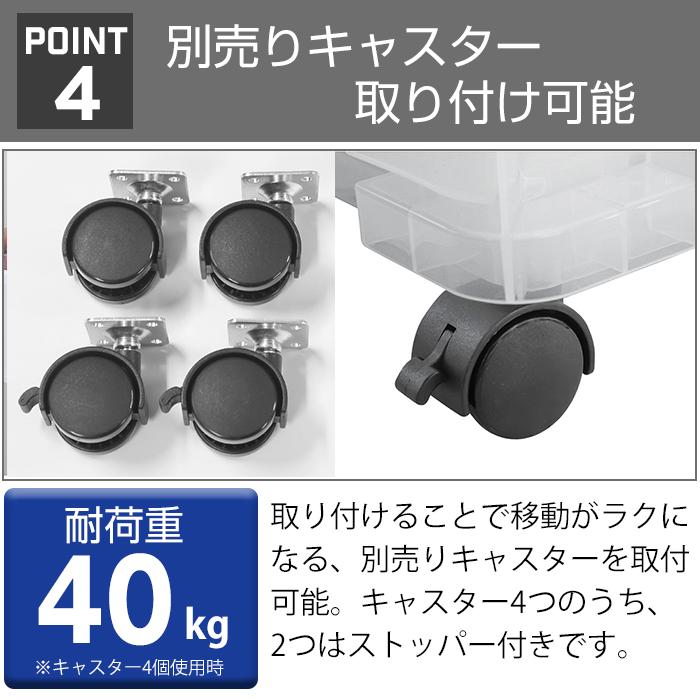 収納ケース 工具箱 引出し収納 コンテナボックス 引出しコンテナ ロックストッカー #45(同色8個セット)LS-45 収納コンテナ 日本製